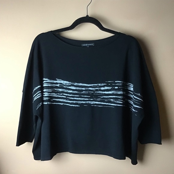 Sarah Pacini Sweaters - Sarah Pacini Oxidised Motif Sweater